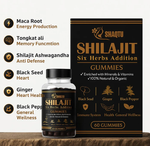 Shilajit Gummies Six Herbs